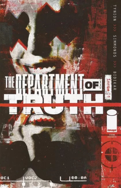 The Department of Truth #1AR – 6th Printing Martin Simmonds Replacement