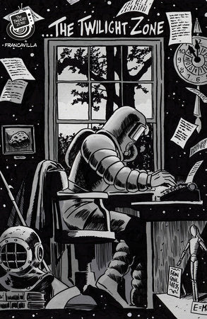 The Twilight Zone (IDW), 5B, Francesco Francavilla Connecting Variant