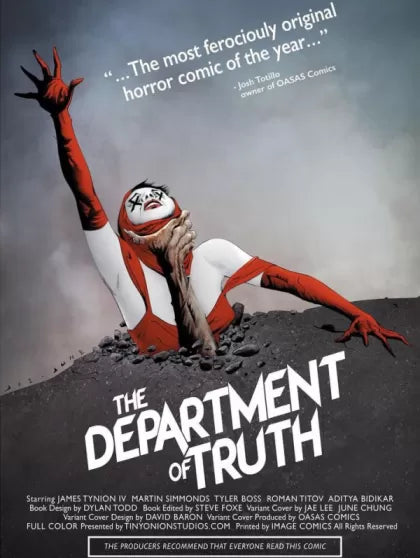 The Department of Truth #8E – Jae Lee Exclusive Variant (Ltd. 400)