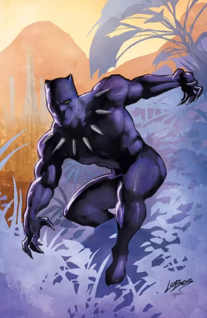 Black Panther, Vol. 9 Reign at Dusk 1R Pablo "Lobos" Villalobos Virgin Variant