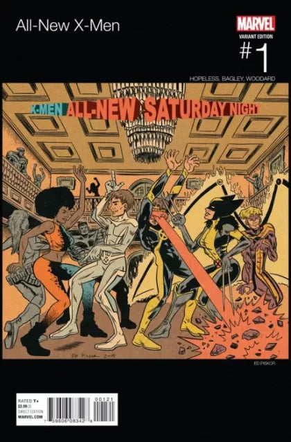 All-New X-Men, Vol. 2 1B Variant Ed Piskor Marvel Hip-Hop Cover