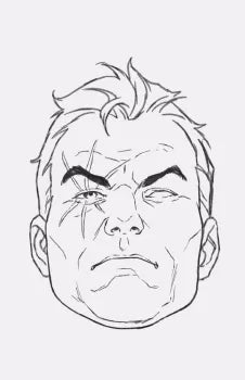 Cable, Vol. 5 #3D – Mark Brooks Incentive Headshot Sketch Variant (1:50)
