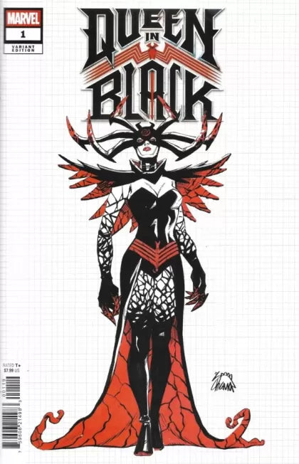 Queen in Black #1Y – Ryan Stegman Blind Bag Design Variant