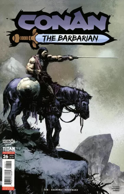 Conan the Barbarian (Titan Comics) The Conquering Crown, The Conquering Crown 26A Gerardo Zaffino Regular