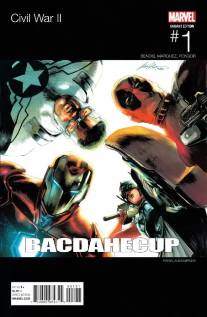 Civil War II 1C Rafael Albuquerque Marvel Hip-Hop Variant