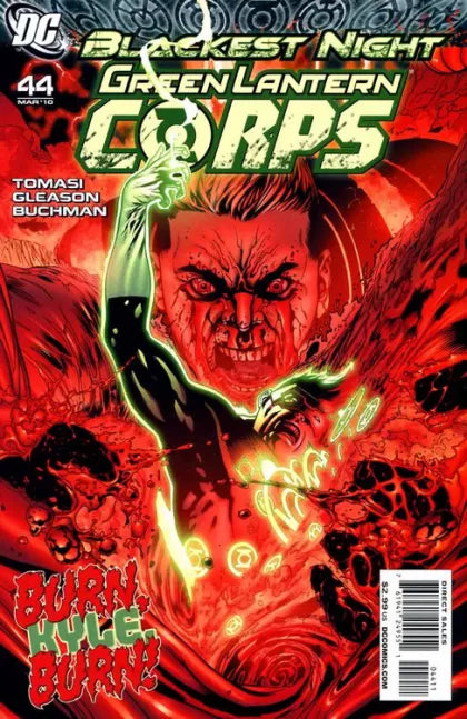 Green Lantern Corps, Vol. 1 Blackest Night - Red Badge of Rage, Part 2 44A Patrick Gleason Regular