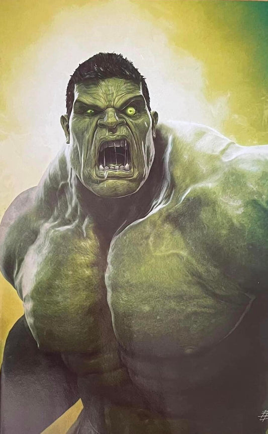 Hulk, Vol. 4, Smashtronaut, Part Two, 2I, Björn Barends Exclusive Virgin Variant