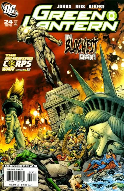 Green Lantern, Vol. 4 The Sinestro Corps War - Chapter Eight 24A Reis Ivan Regular