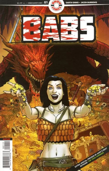 Babs (Ahoy Comics) 1A Jacen Burrows Regular