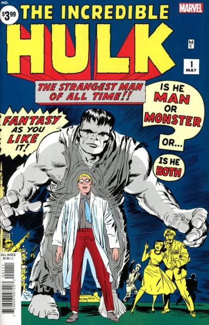 The Incredible Hulk, Vol. 1 #1K – Facsimile 2019