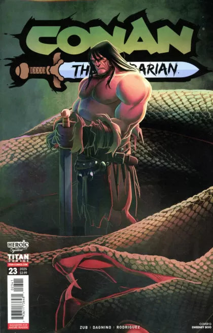 Conan the Barbarian (Titan Comics) A Nest Of Serpents, Part III: Power And Influence 23D Sweeney Boo Variant