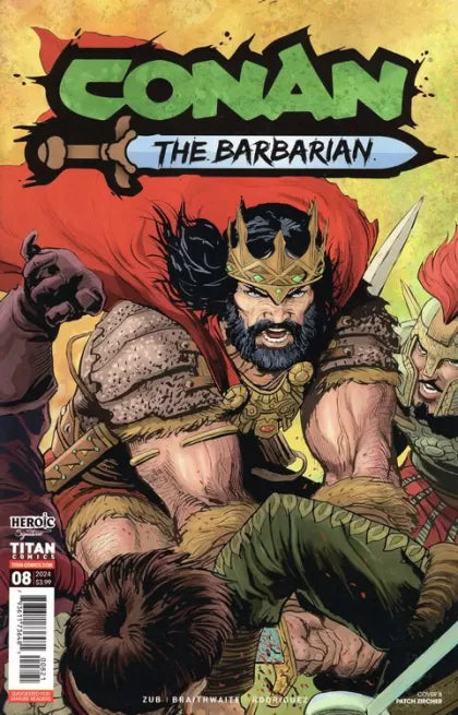 Conan the Barbarian (Titan Comics) 8B Patch Zircher Variant