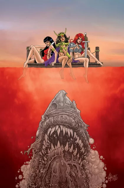 Die!Namite: Blood Red 1P Ken Haeser Blind Bag Virgin Variant