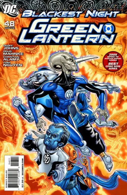 Green Lantern, Vol. 4 Blackest Night - Gimme A Break! 48A Doug Mahnke Regular
