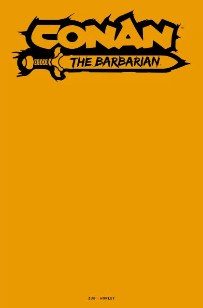 Conan the Barbarian (Titan Comics) The Nomad 25H Color Blank Sketch Variant