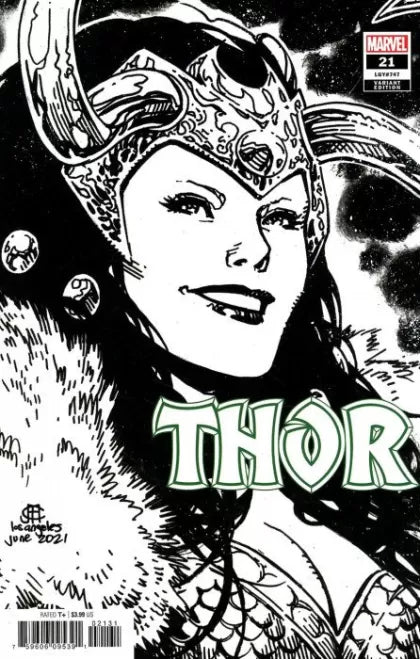 Thor, Vol. 6 #21C – Jim Cheung Headshot Sketch Variant