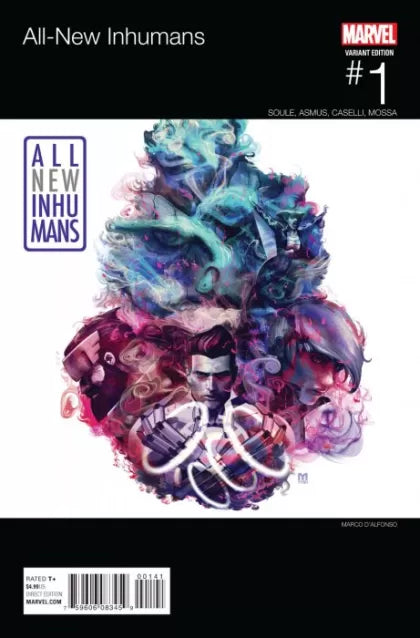 All-New Inhumans 1D Marco D'Alfonso Cover Hip-Hop Variant