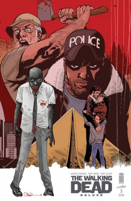 The Walking Dead Deluxe #3C – Charlie Adlard Variant Cover