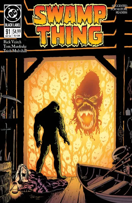 Swamp Thing 1989 #4A – Rick Veitch Regular