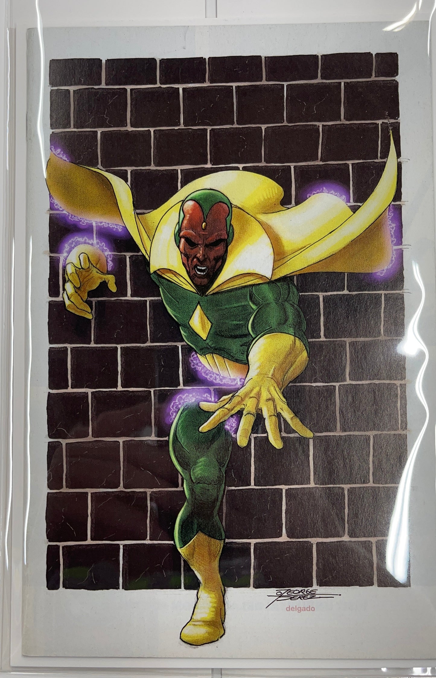 The Avengers #2 1:100 George Perez Virgin & Trade Variant set