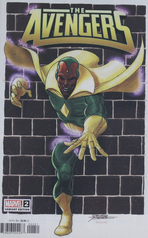 The Avengers #2 1:100 George Perez Virgin & Trade Variant set