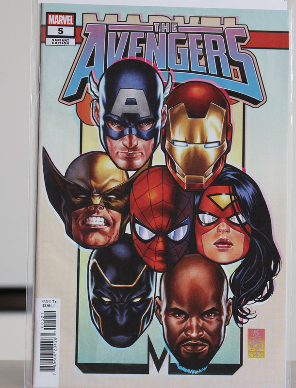 Avengers #5 Vol 8 Mark Brooks Variant