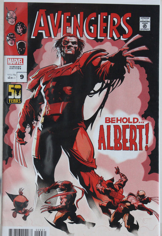 Avengers #9 Cover C Woods Wolverine