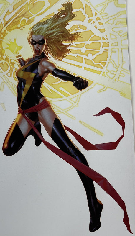Captian Marvel #1 Jay Anacleto Virgin Variant