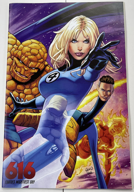 Marvel 616 Earth's Mightiest Day Fantastic Four Virgin Retailer Incentive
