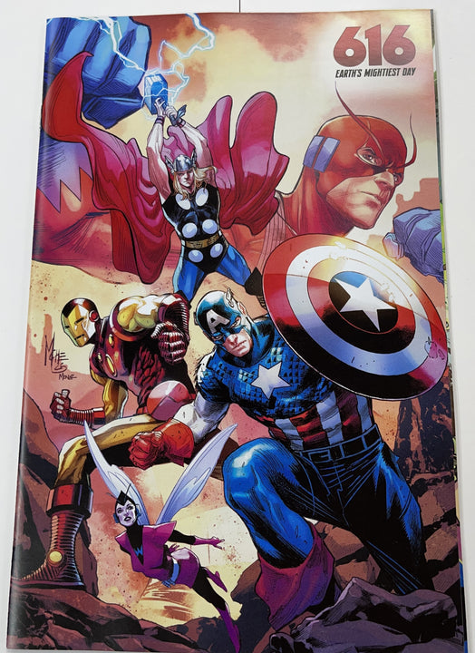 Marvel 616 Earth's Mightiest Day Avengers Virgin Retailer Incentive