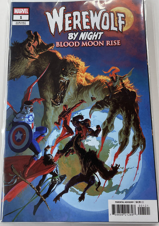Werewolf by Night Blood Moon Rise #1 Variant Edition