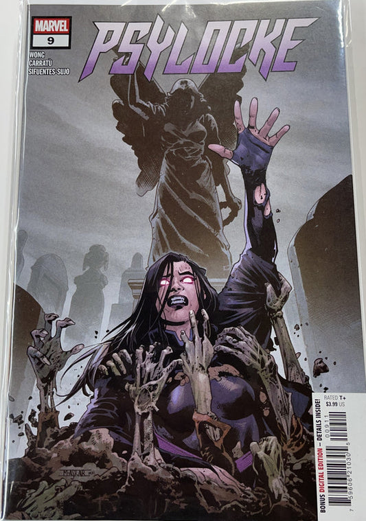 Psylocke #9 Tradedress