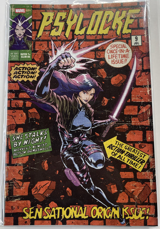 Psylocke #9 RetroVision Variant