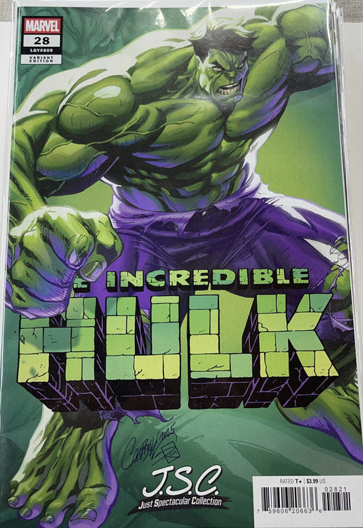 The Incredible Hulk #28 J.S.C. Just Spectacular Variant