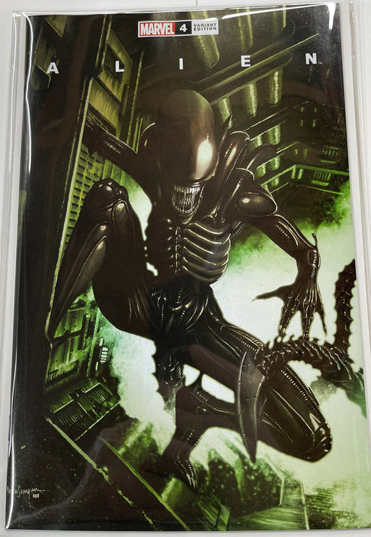 Alien # 4 Mico Suayan Illuminati Exclusive Variant