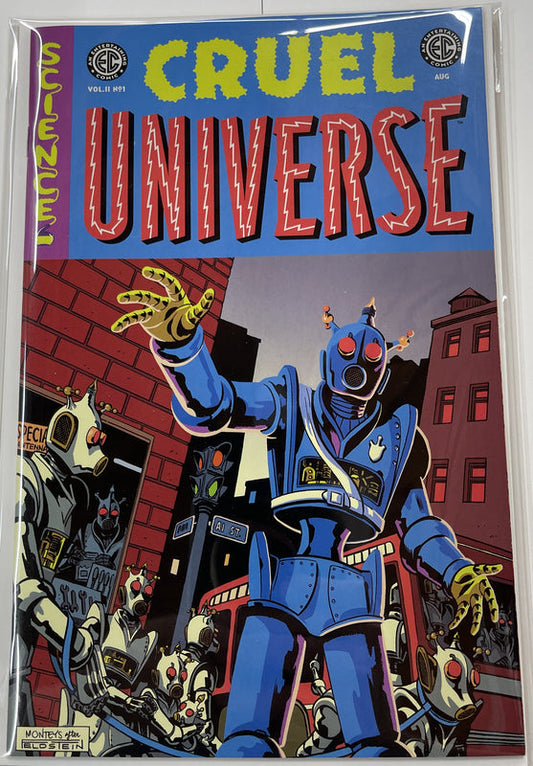 EC Cruel Universe #2 Cover 1:10 Albert Montreys Homage Variant