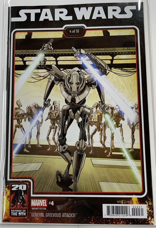 Star Wars #4 General Grievous Attacks Variant Edition