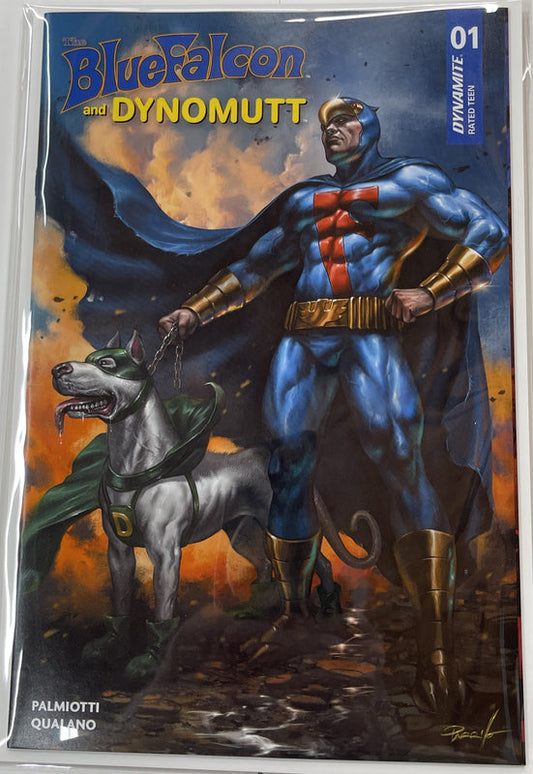 Blue Falcon & Dynomutt #1 Parrillo Variant Cover A