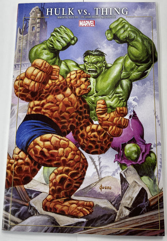 Immortal Hulk #50 Jusko Marvel Masterpieces Variant