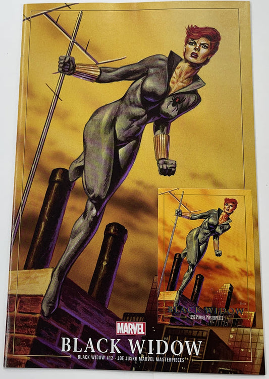 Black Widow #12 Jusko Marvel Masterpieces Variant