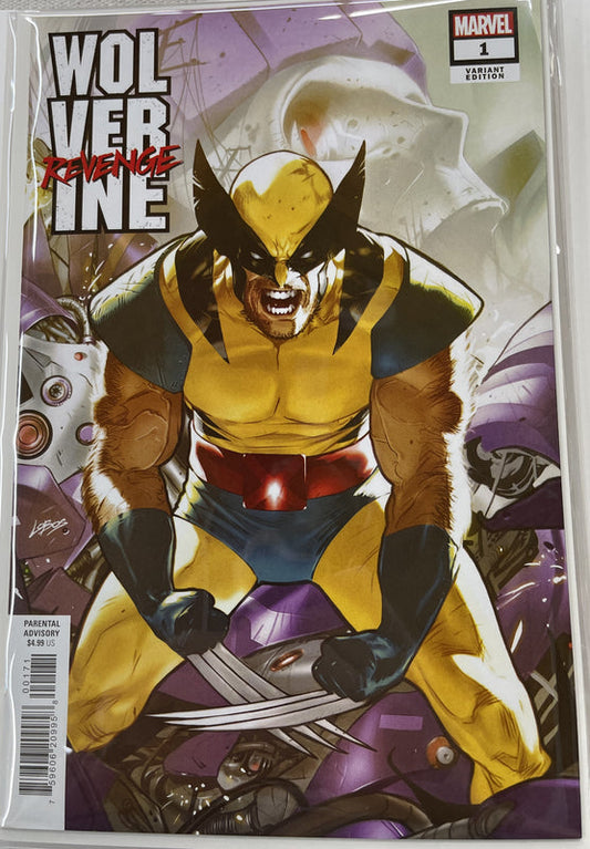Wolverine Revenge #1 Red Band Pablo Villalobos Variant