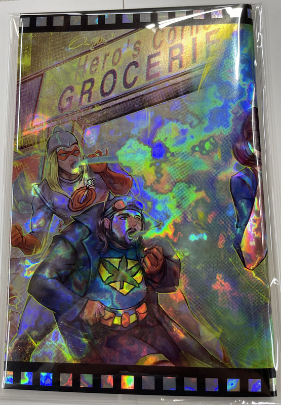 Archie meets Jay and Silent Bob Hero's Corner Comic Exclusive foil wrap around Cover #17 of 25