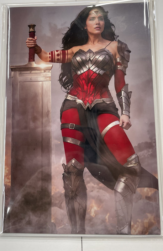 Deviant Nation Wonder Women Exclusive Virgin Variant LTD 100