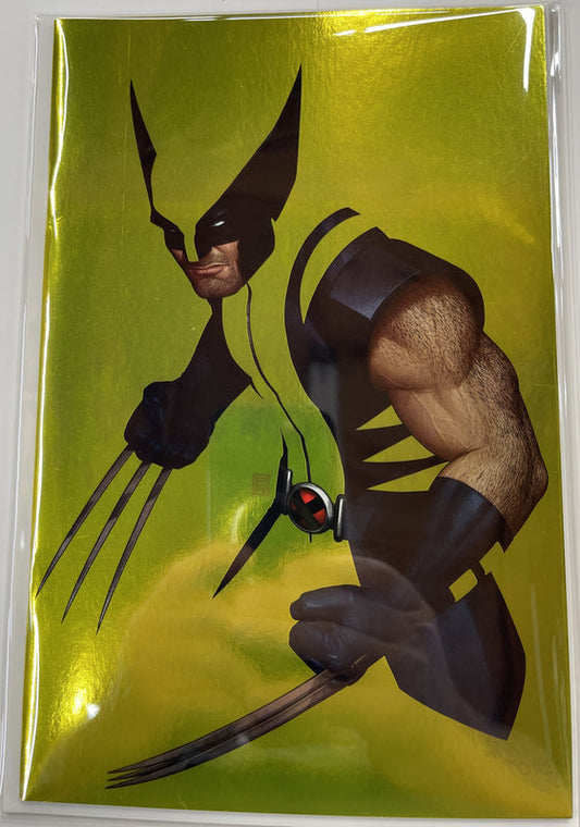 Wolverine #1 Mexico foil JTC Negative Space Virgin Variant Edition