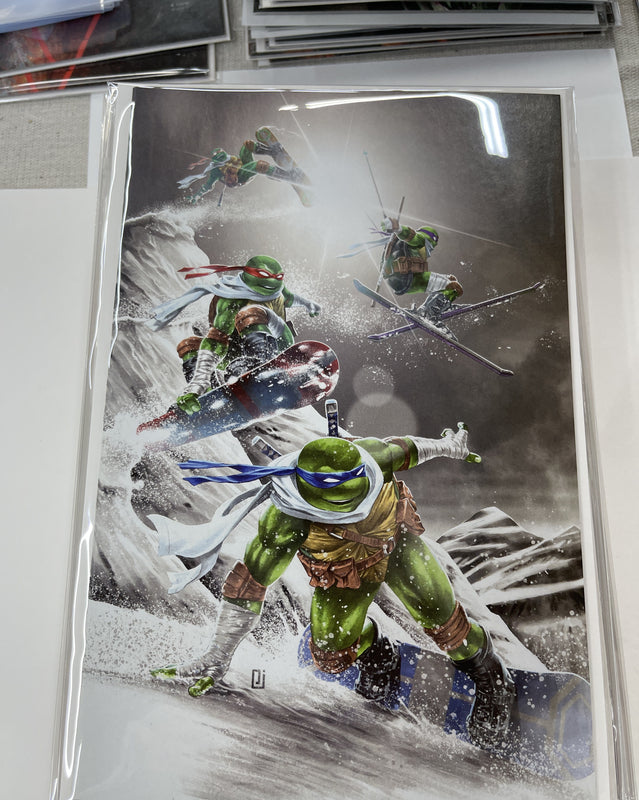 TMNT #7 Peejay Catactan Exclisive Virgin Variant