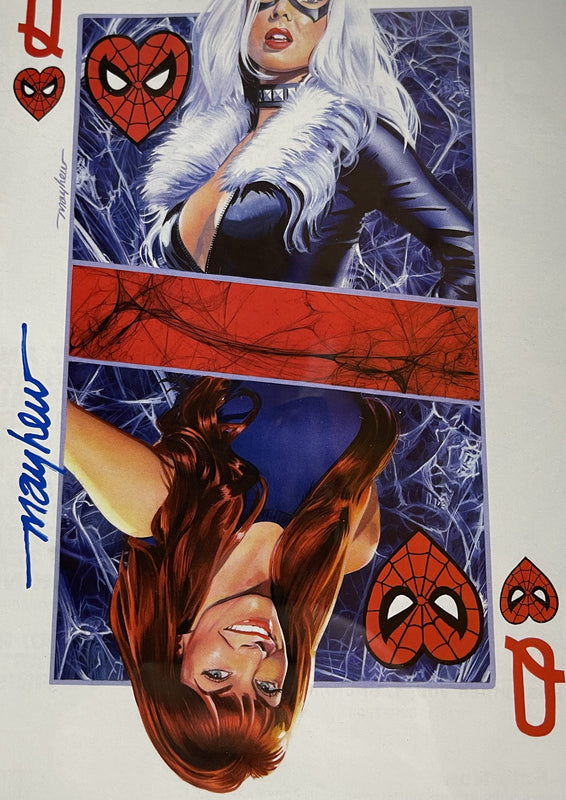 Amazing Spider-man #16 signed Mike Mayhew virgin variant