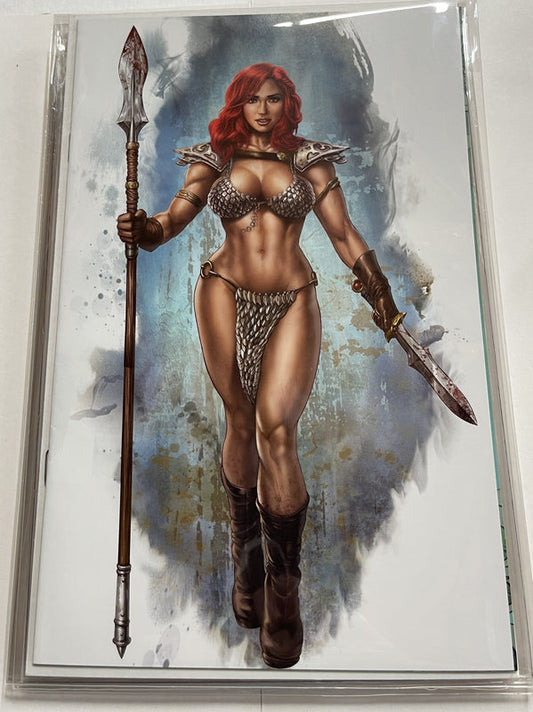Inmortal Red Sonja #4 Dominic Glover CE exclusive virgin variant ltd 500