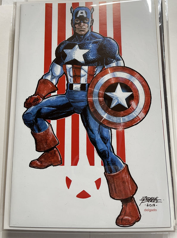 Captain America #3 1:100 George Perez exclusive virgin variant