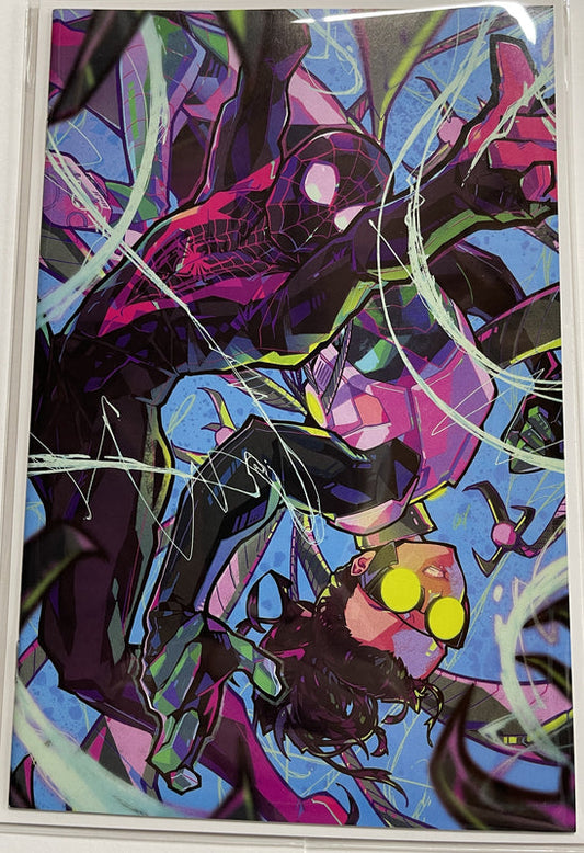 Miles Morales Spider-man Rose Besch exclusive virgin variant