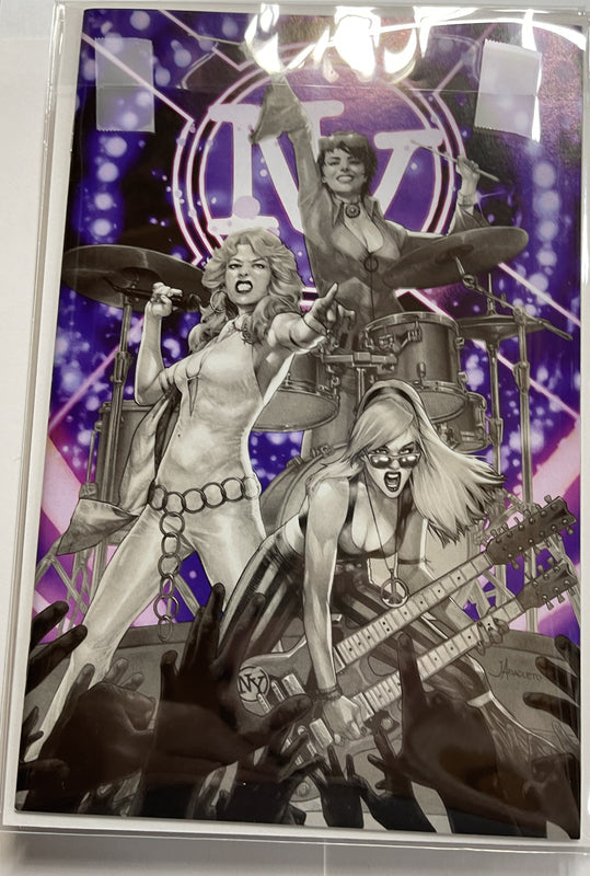 X-Terminators #1 Big Time Collectibles Jay Anacleto exclusive B & W virgin variant